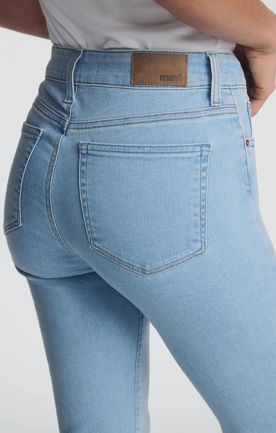 Mavi Women's Anika High Rise Crop Flare Leg Jeans