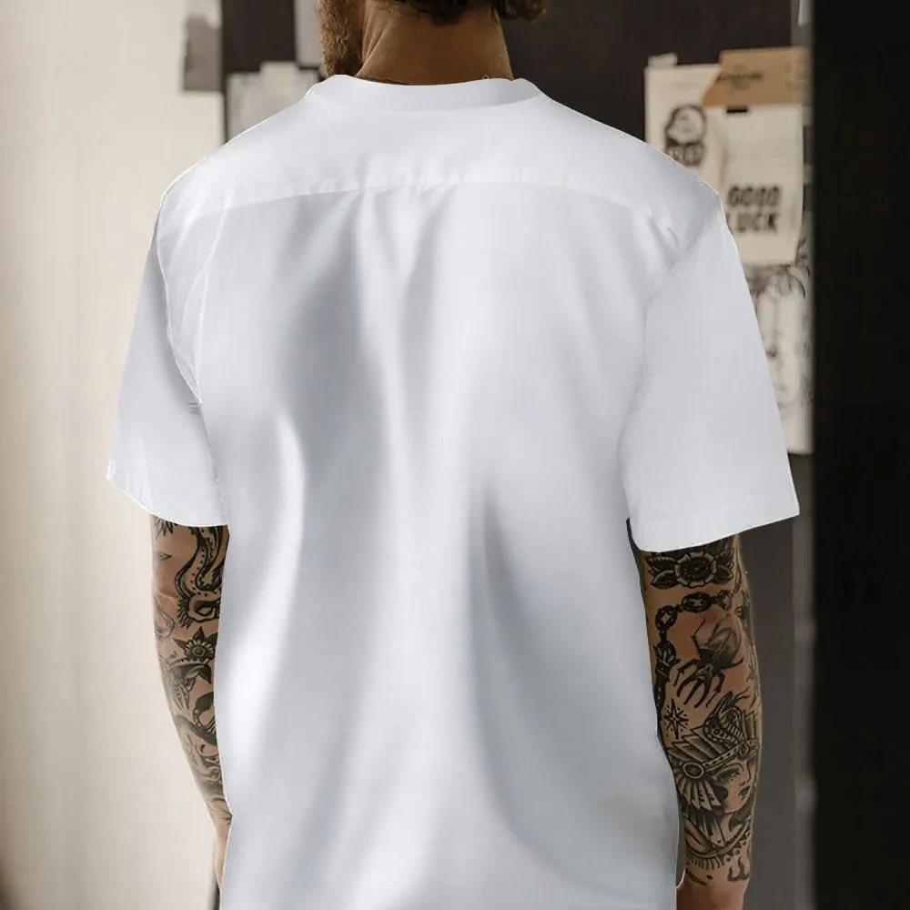 Medieval Armor T-Shirt, 3D Printed Medieval Knight Armor Tee, Unique Novelty Gift for Men Father's Day