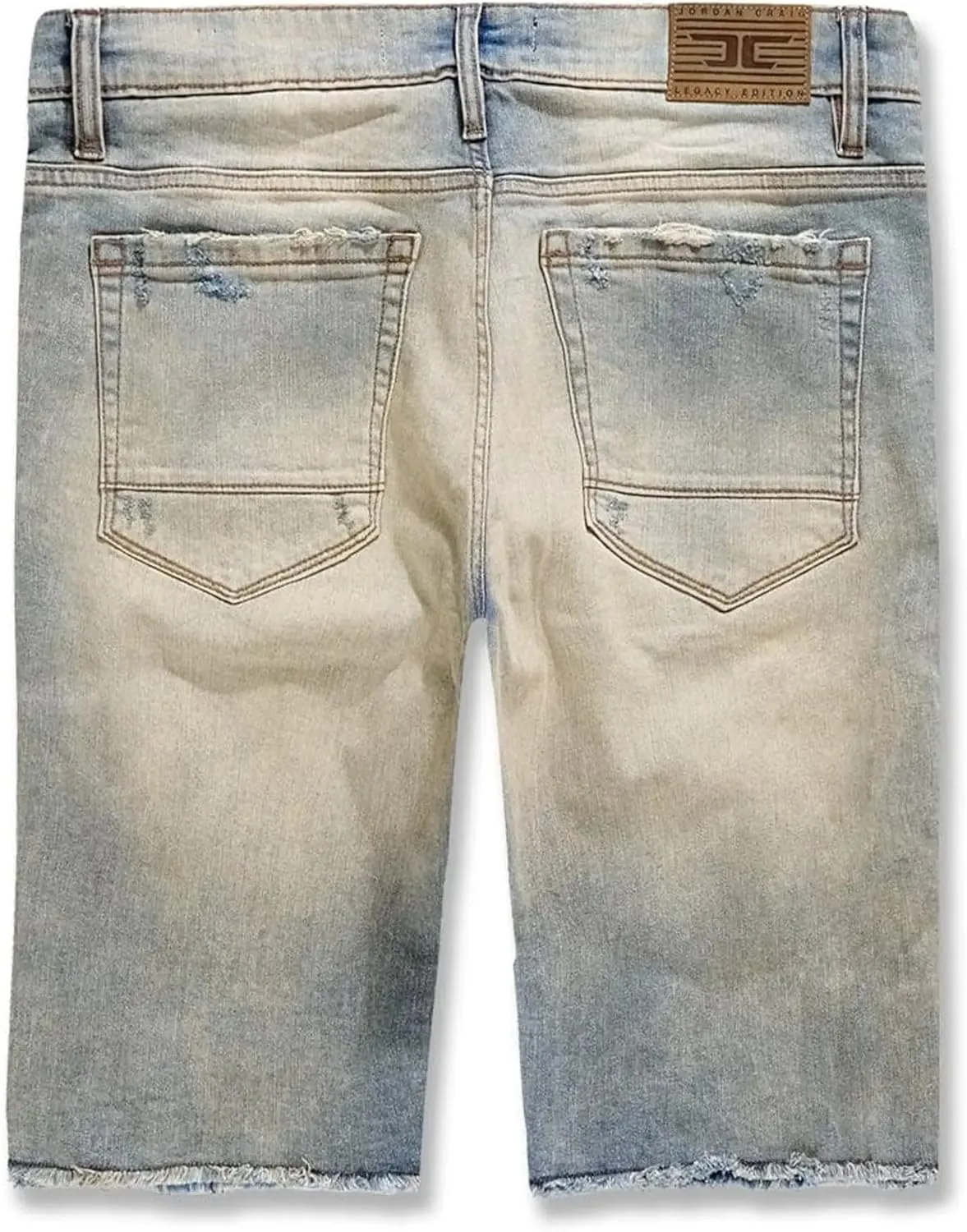 Men OG Arlington Denim Short with Shreds (Desert Storm)