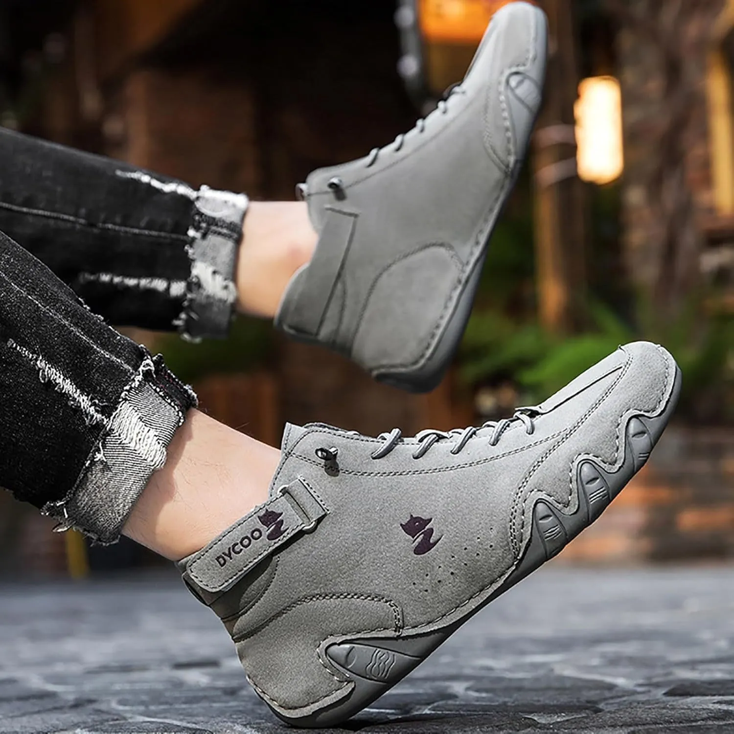 Men's Casual Shoes Daily Wear Stylish Closed Toe Design Versatile Footwear All Season Comfortable Flat Shoes