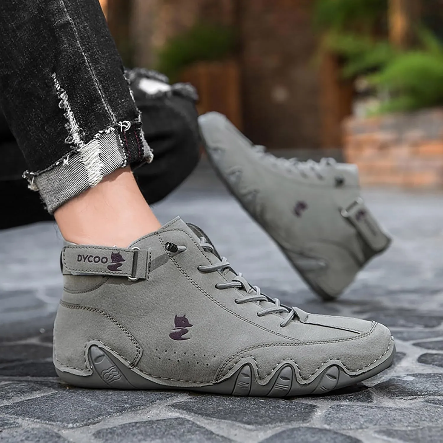 Men's Casual Shoes Daily Wear Stylish Closed Toe Design Versatile Footwear All Season Comfortable Flat Shoes