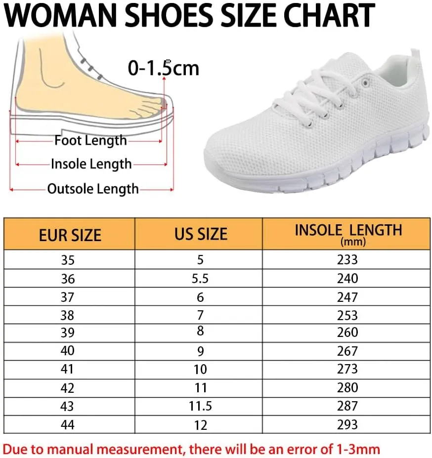Men's Fashion Sneakers Breathable Mesh Road Running Shoes Cute Teens Girls Boys Walking Shoes