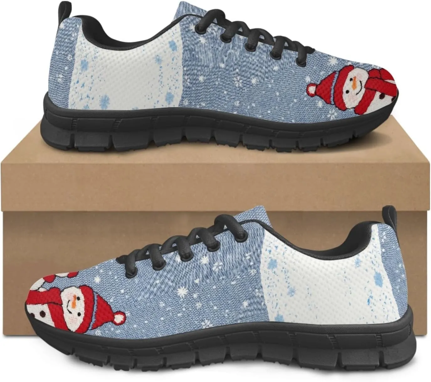 Men's Fashion Sneakers Breathable Mesh Road Running Shoes Cute Teens Girls Boys Walking Shoes