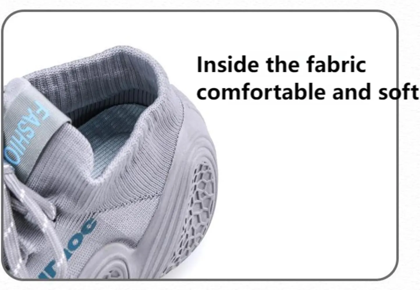 Men's Knit Sneakers Breathable Mesh Supportive Cushioning Platfrom Thick-Soled Shoes for Outdoor Workouts Urban Adventures