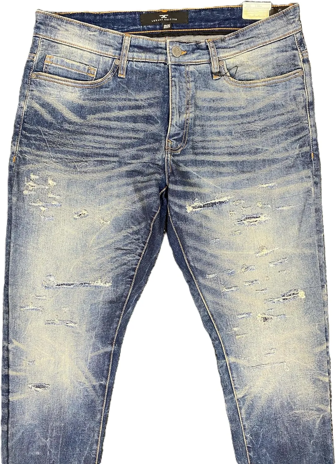 Mens Ross Knee Shred Desert Jeans