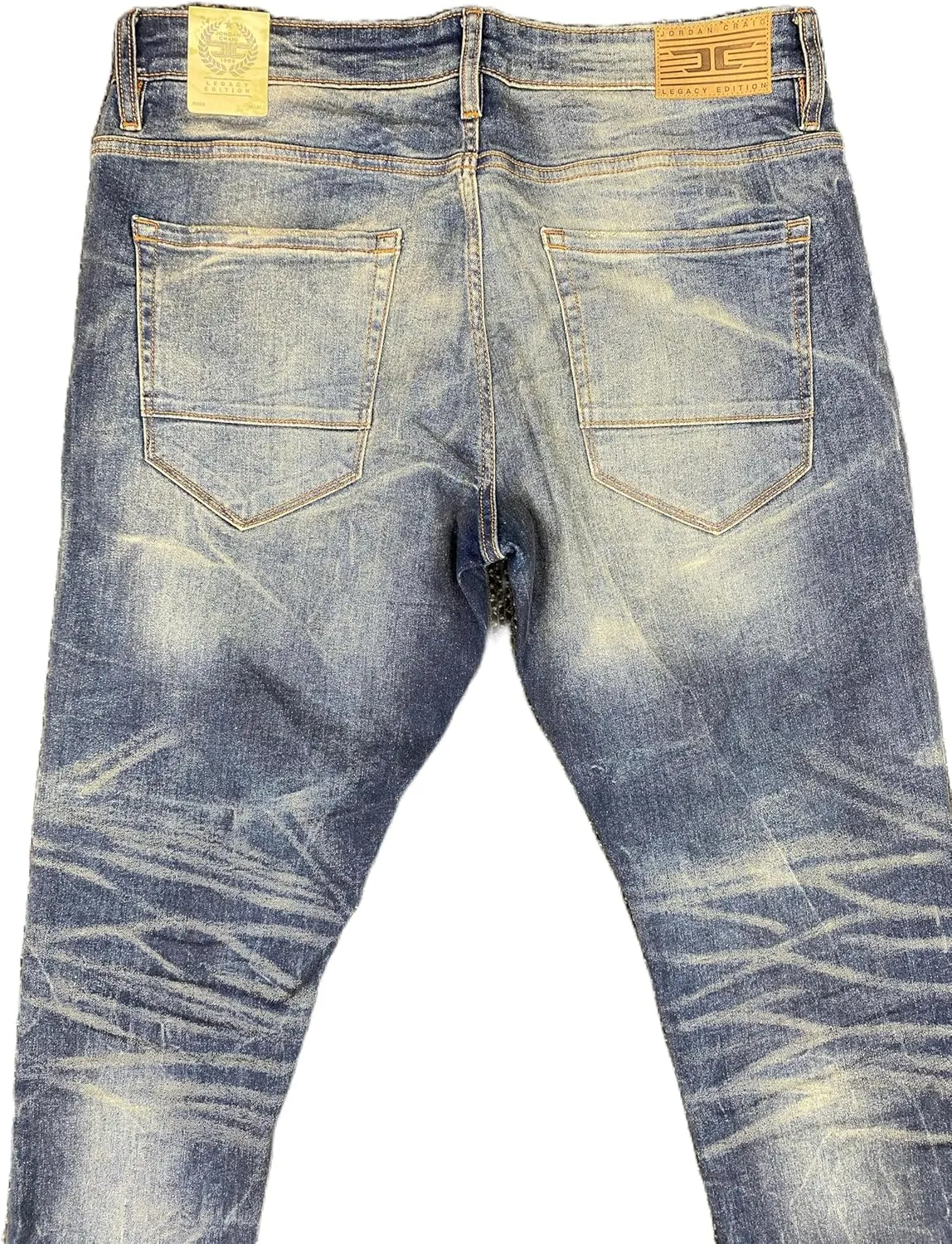 Mens Ross Knee Shred Desert Jeans