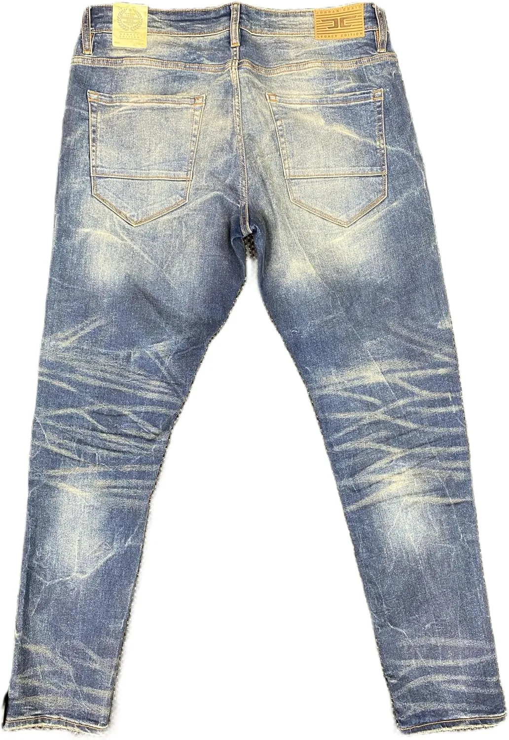 Mens Ross Knee Shred Desert Jeans