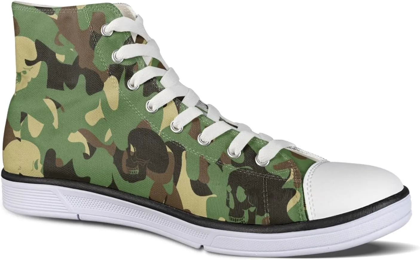 Micoklinlin Womens Canvas Shoes High Top Teens Girls Canvas Sneakers Tennis Shoe Lace Up Casual Classic Flat Walking Shoes