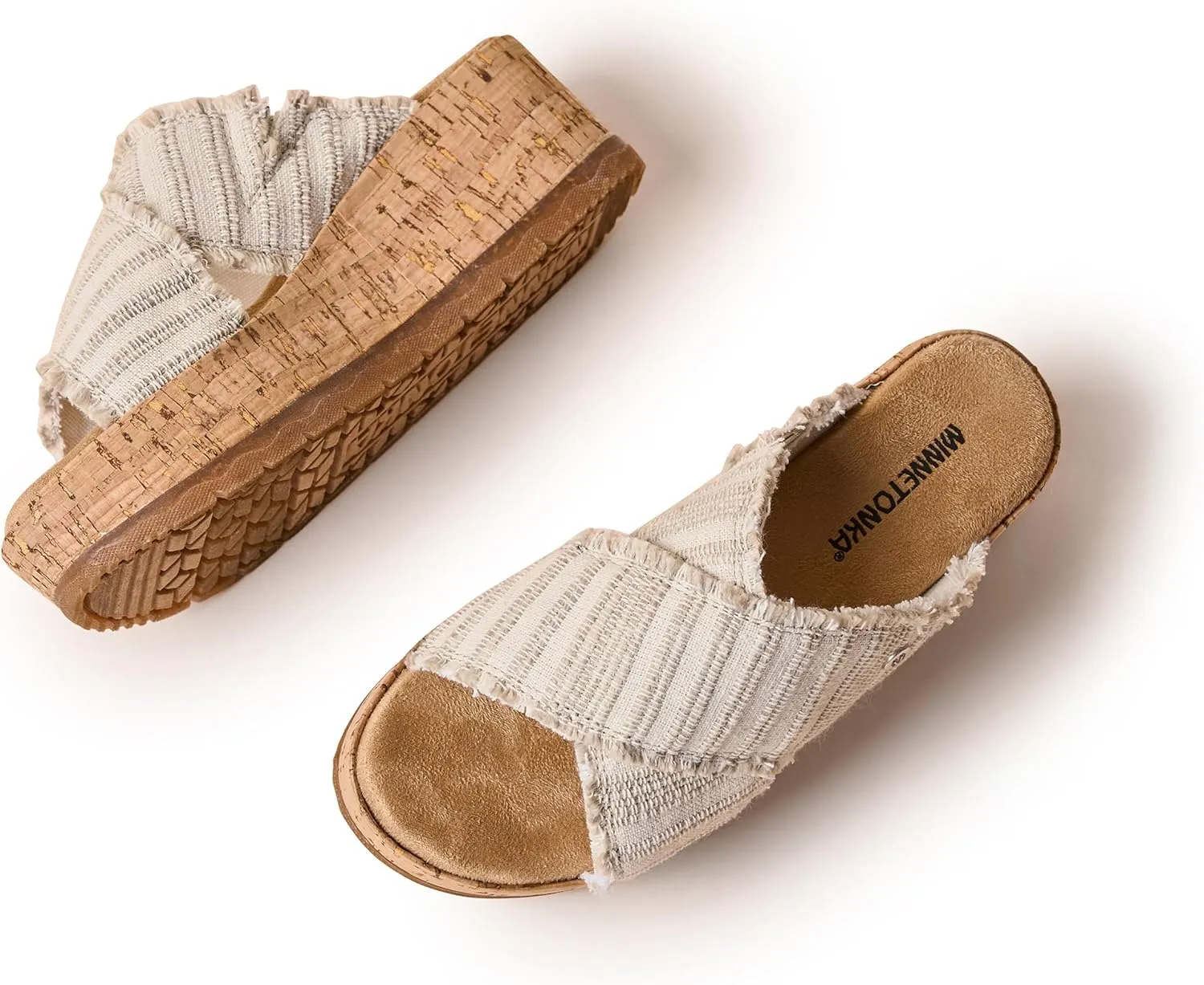 Minnetonka Women's Pepper, Pemma and Posey Slide Sandal