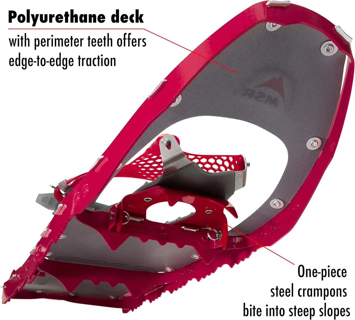 MSR Lightning Ascent Women's Backcountry & Mountaineering Snowshoes with Paragon Bindings
