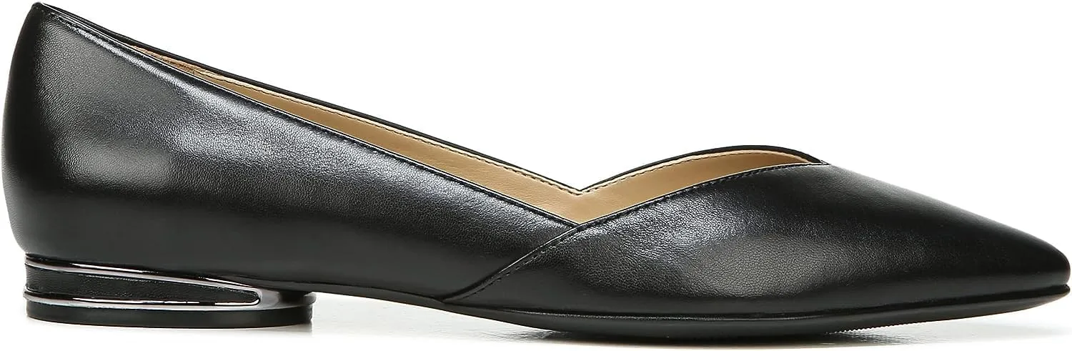Naturalizer Womens Havana Pointed Toe Slip On Dress Ballet Flat