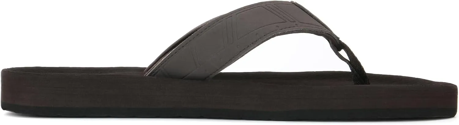 NewDenBer Mens Flip Flops Comfortable Thong Sandals Lightweight Summer Beach Sandals