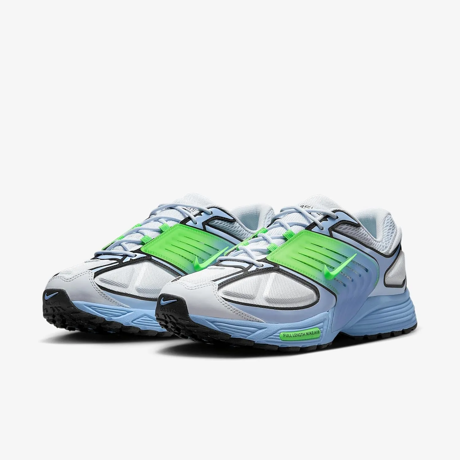 Nike Air Pegasus Wave Men's Shoes (IB0612-006, Football Grey/Aluminum/Royal Pulse/Green Strike)