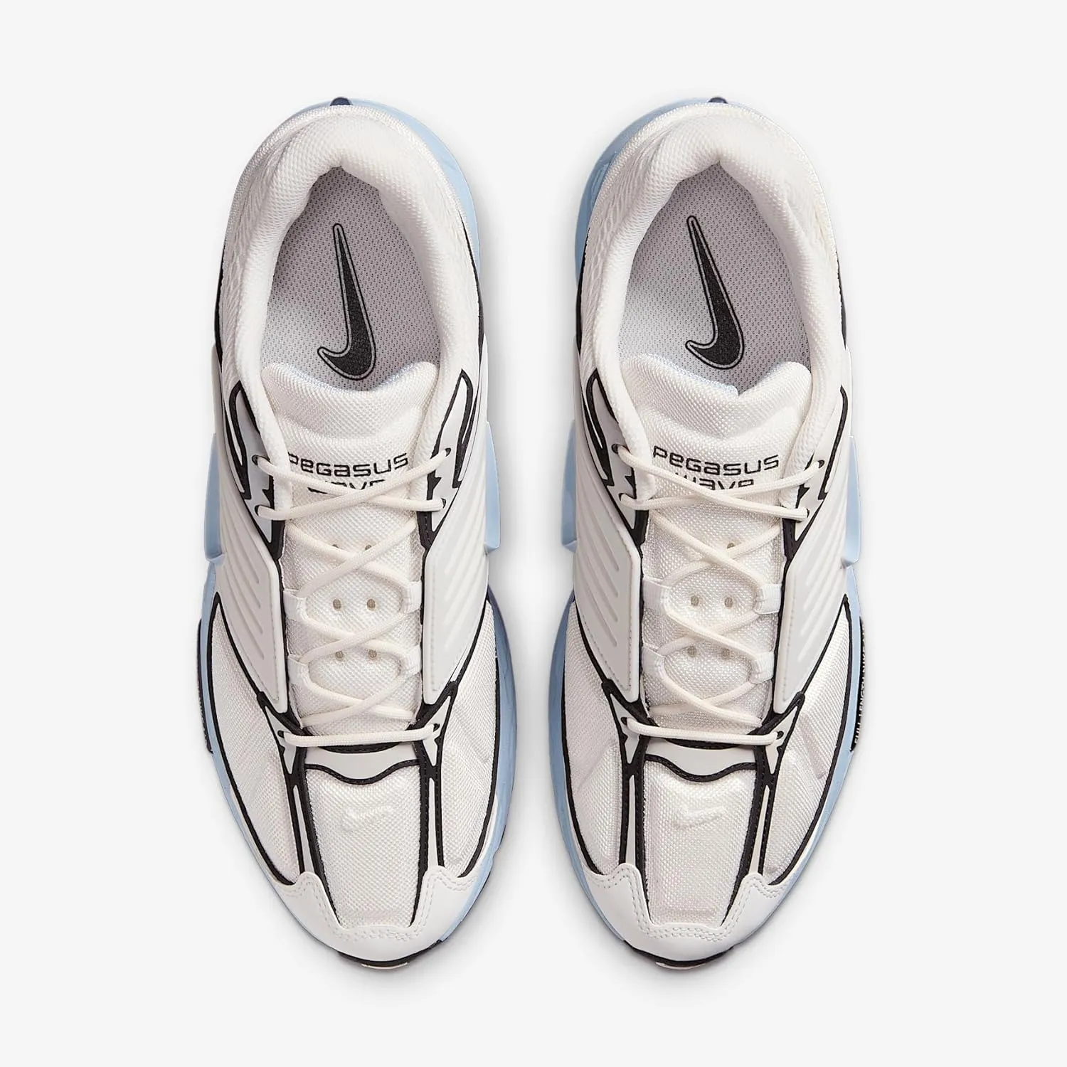 Nike Air Pegasus Wave Men's Shoes (IB0612-009, Phantom/Black/Light Armory Blue)