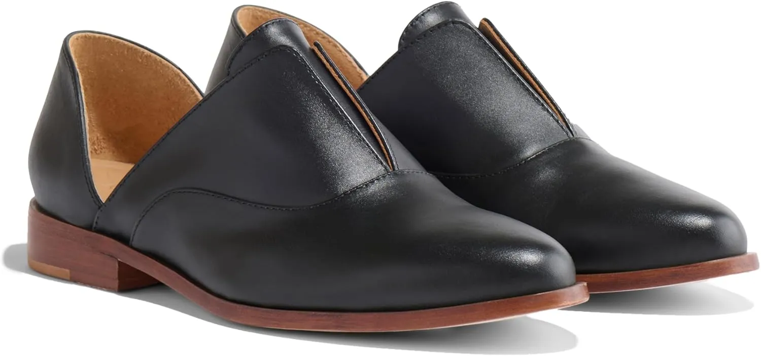 Nisolo Women's D'Orsay Pointed Toe Flat Shoes