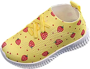 Non Slip Sneakers for Boys and Girls Girls Shoes Comfortable Soft Sole Casual Sports Shoes Fashionable Outdoor Sports