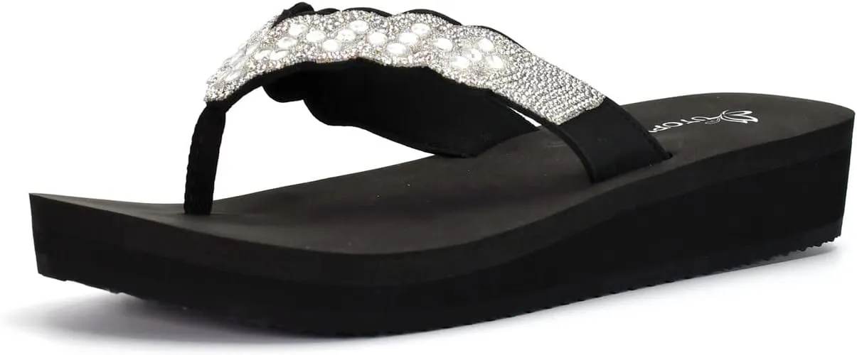 Nova Utopia Women's Casual Summer Wedge Sandals