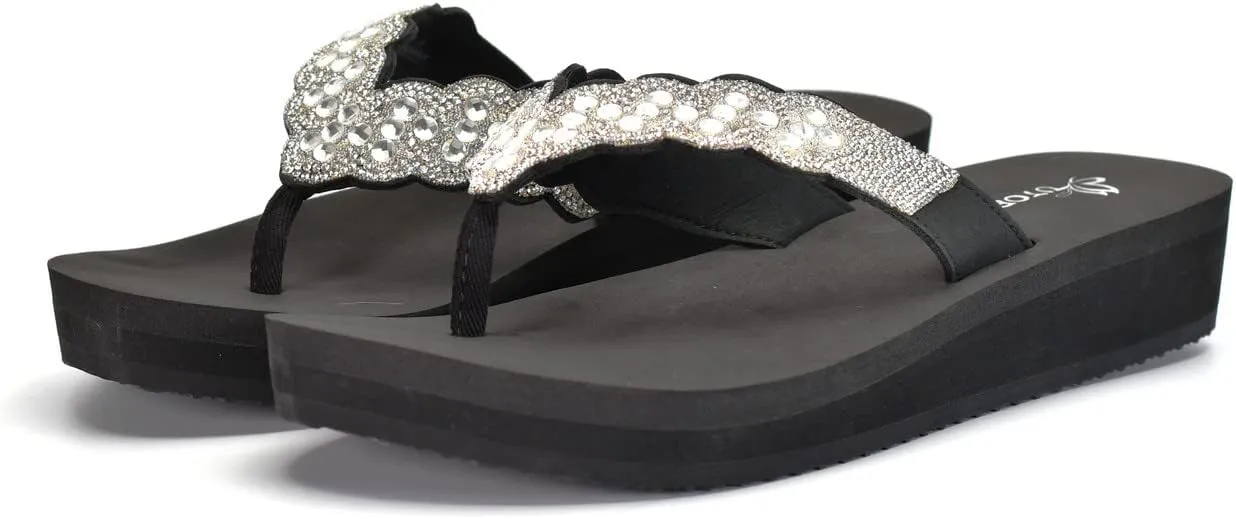Nova Utopia Women's Casual Summer Wedge Sandals