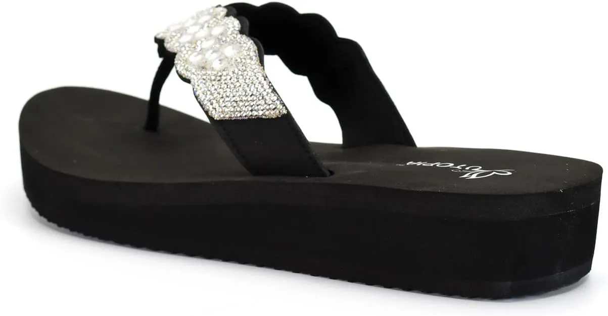 Nova Utopia Women's Casual Summer Wedge Sandals