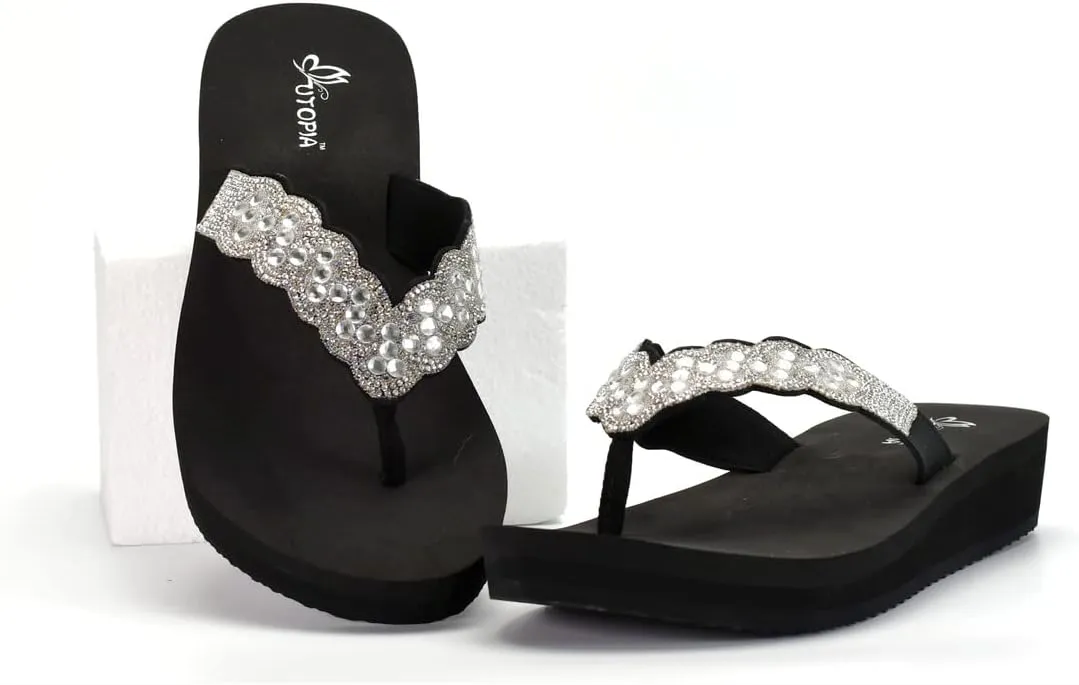 Nova Utopia Women's Casual Summer Wedge Sandals