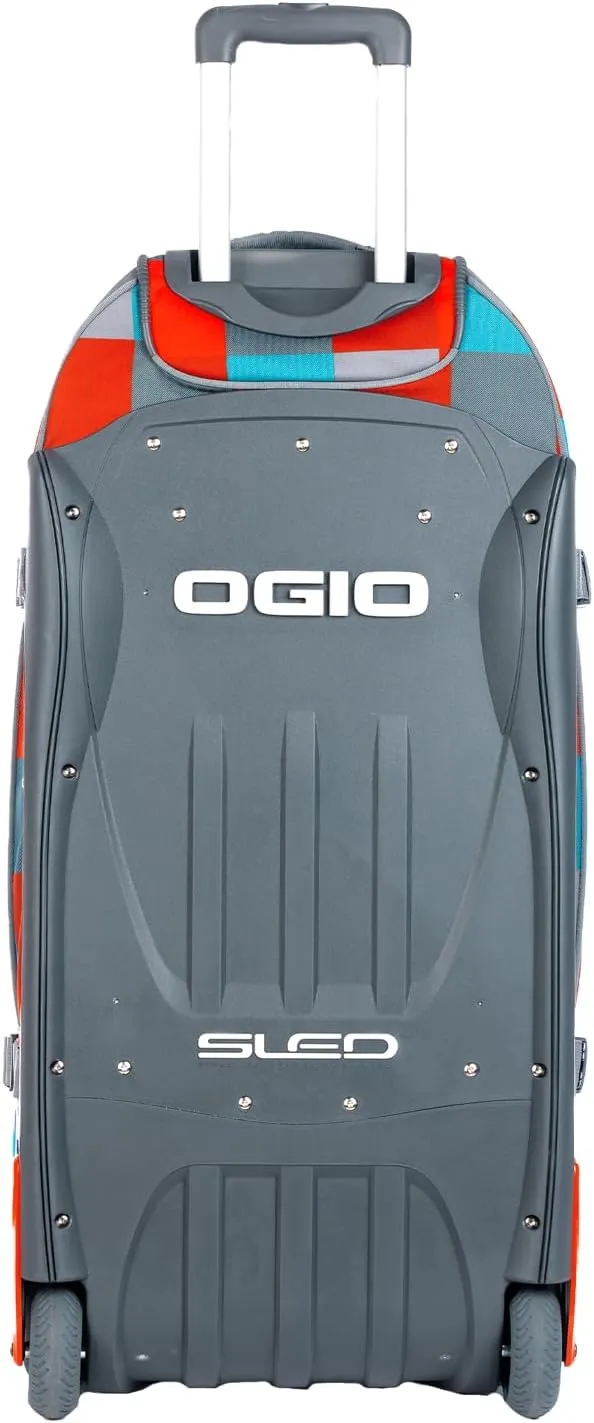 OGIO Rig 9800 Pro Wheeled Gear Bag With Boot Bag LE Blockade Red