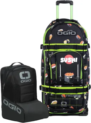 OGIO Rig 9800 Pro Wheeled Gear Bag With Boot Bag LE Sushi