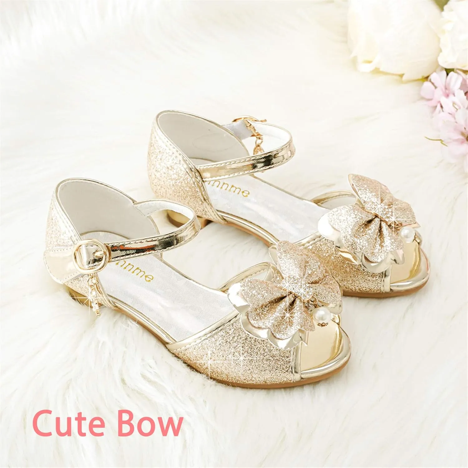 Osinnme Toddler Little Big Kid Girls Wedding Sandals