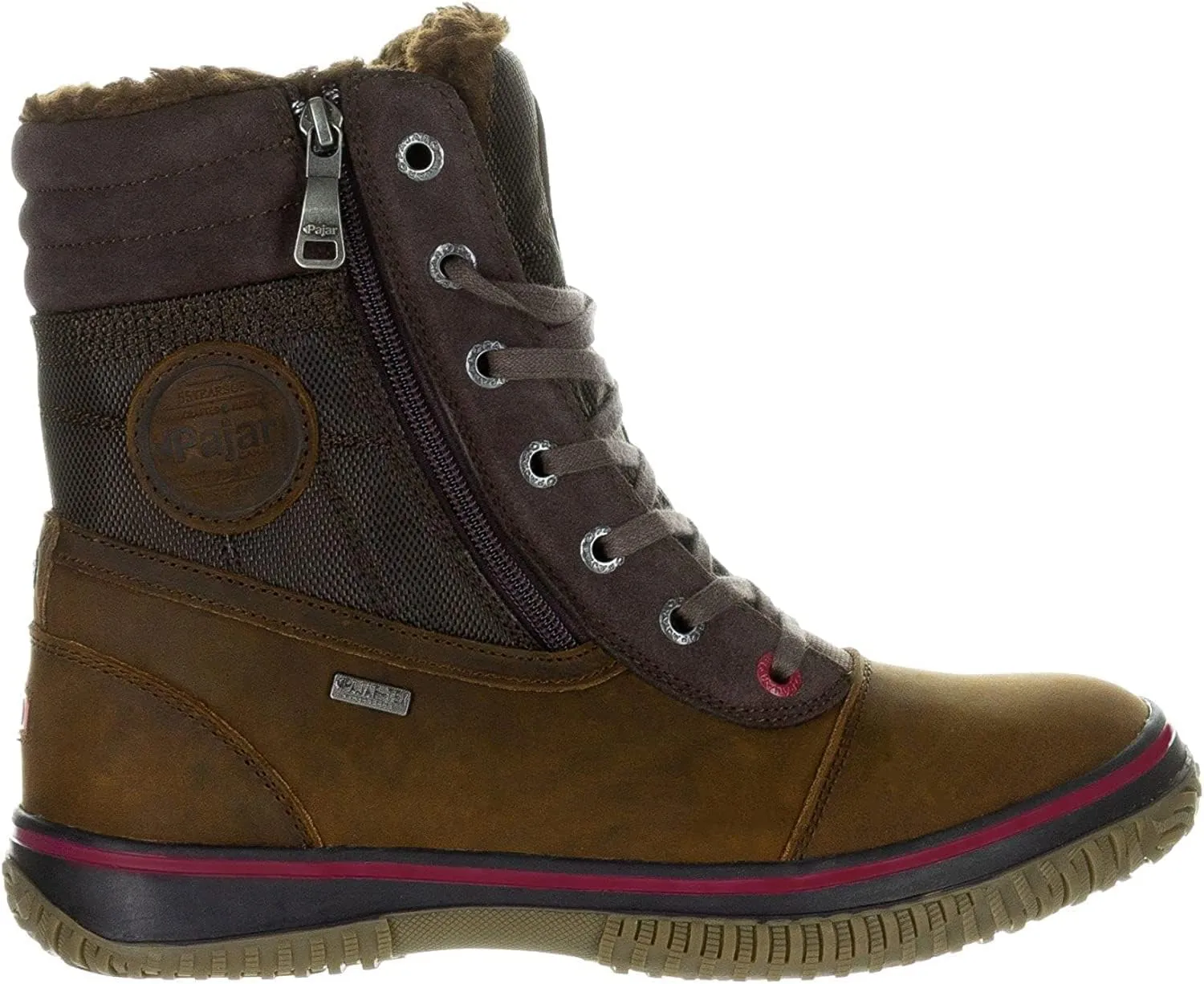 PAJAR Men's Trooper 2.0 Leather Waterproof Winter Mid-Calf Snow Boots