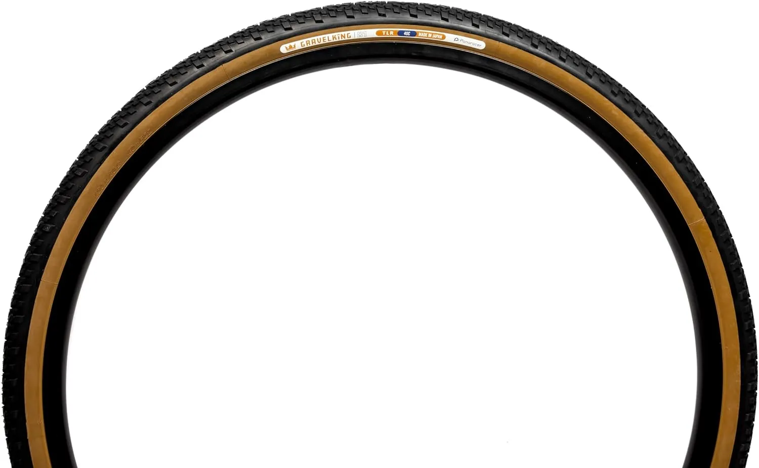 Panaracer Gravelking X1 TLR Tubeless Ready Folding Tyre - ZSG Gravel Compound -Puncture Resistant - Beadlock Technology - 120Tpi TuffTex Casing - Gravel Cycling Tyre