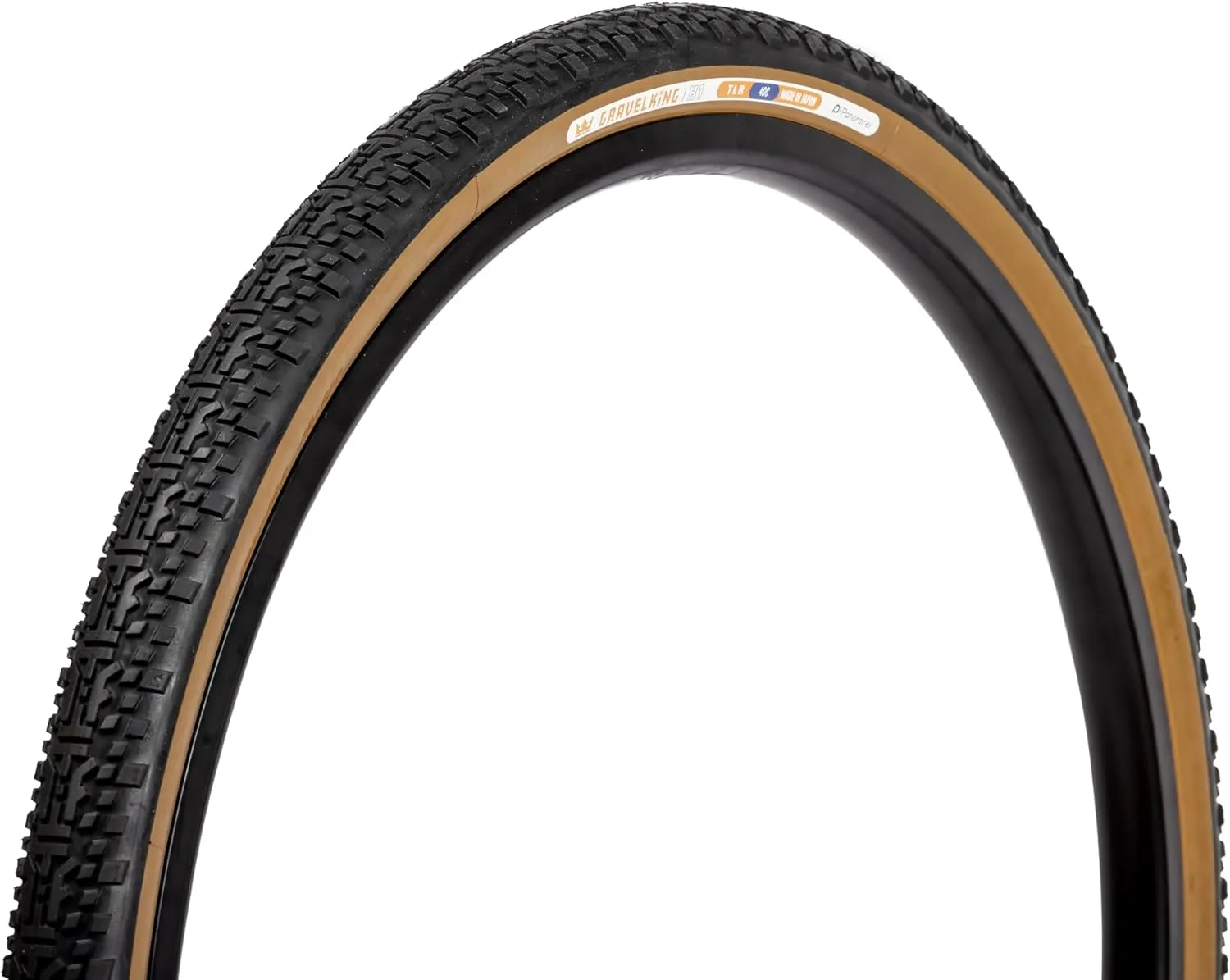 Panaracer Gravelking X1 TLR Tubeless Ready Folding Tyre - ZSG Gravel Compound -Puncture Resistant - Beadlock Technology - 120Tpi TuffTex Casing - Gravel Cycling Tyre