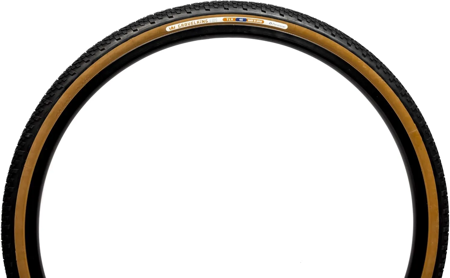 Panaracer Gravelking X1 TLR Tubeless Ready Folding Tyre - ZSG Gravel Compound -Puncture Resistant - Beadlock Technology - 120Tpi TuffTex Casing - Gravel Cycling Tyre
