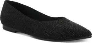 PATRIZIA Women's LOWEN Slip-On Jewel-Embellished Flats - Pointed Toe, Comfortable and Elegant