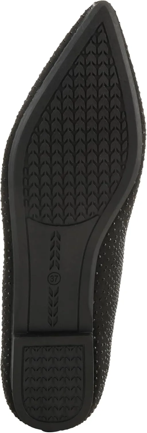 PATRIZIA Women's LOWEN Slip-On Jewel-Embellished Flats - Pointed Toe, Comfortable and Elegant