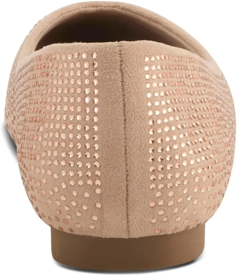 PATRIZIA Women's LOWEN Slip-On Jewel-Embellished Flats - Pointed Toe, Comfortable and Elegant