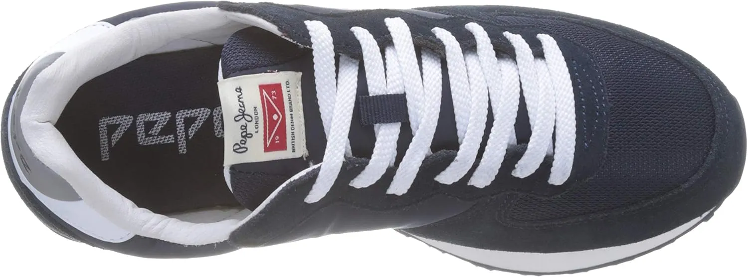 Pepe Jeans Men's Klein Archive Washed Low-Top Sneakers