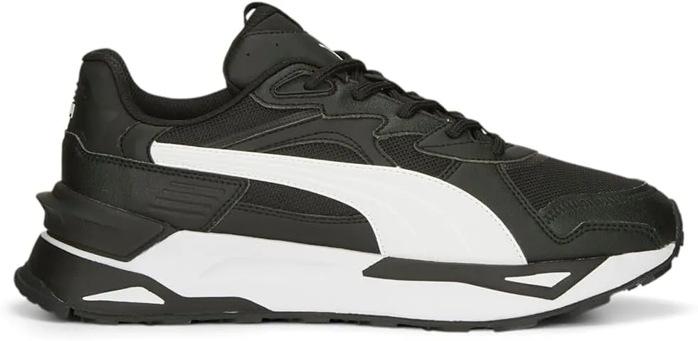 PUMA Mens Mirage Sport Asphalt Base Lace Up Sneakers Shoes Casual - Black - Size 5 M