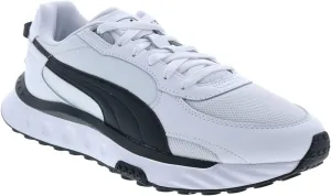 Puma Mens Wild Rider Route White Lifestyle Sneakers Shoes 7.5