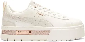 PUMA Womens Mayze Wave Platform Sneakers Shoes Casual - White - Size 9 M