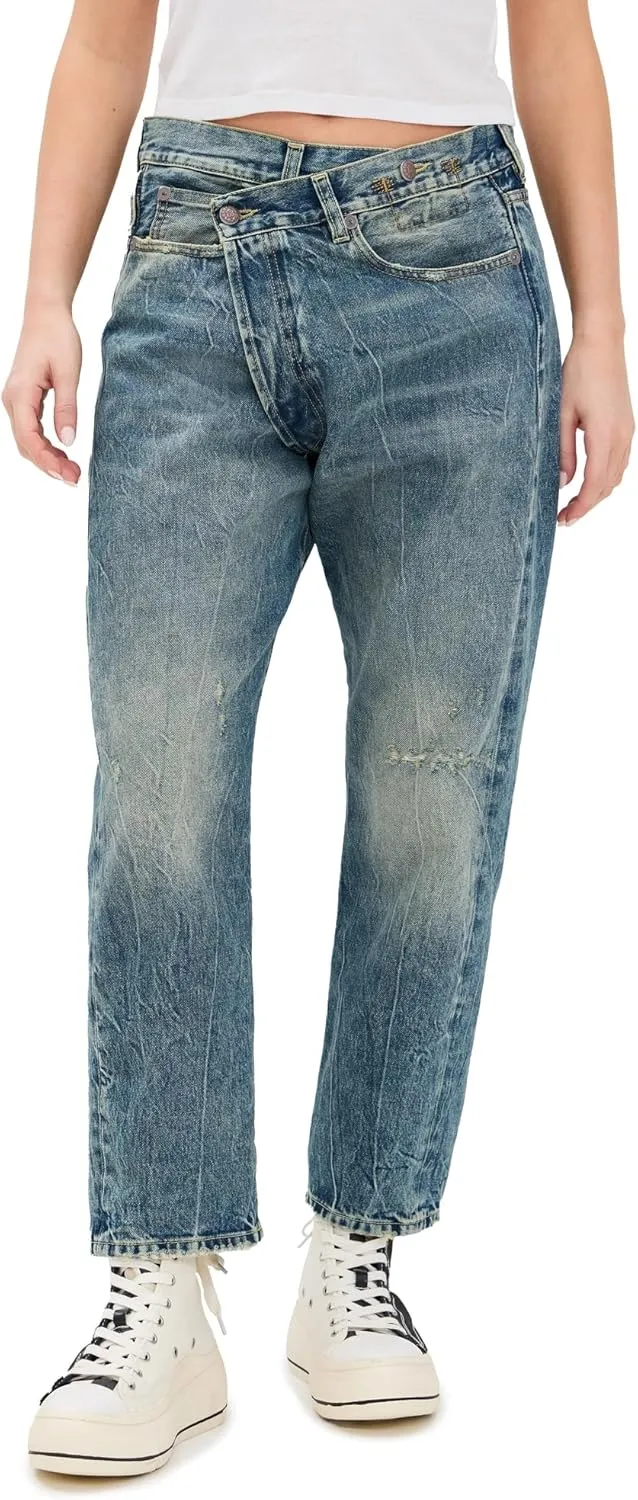 R13 Women's Cross Over Jeans