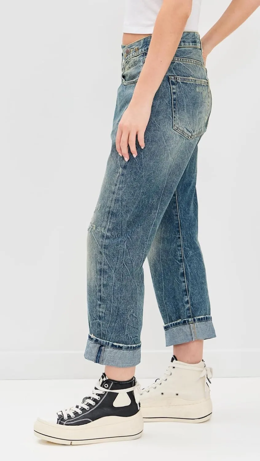 R13 Women's Cross Over Jeans
