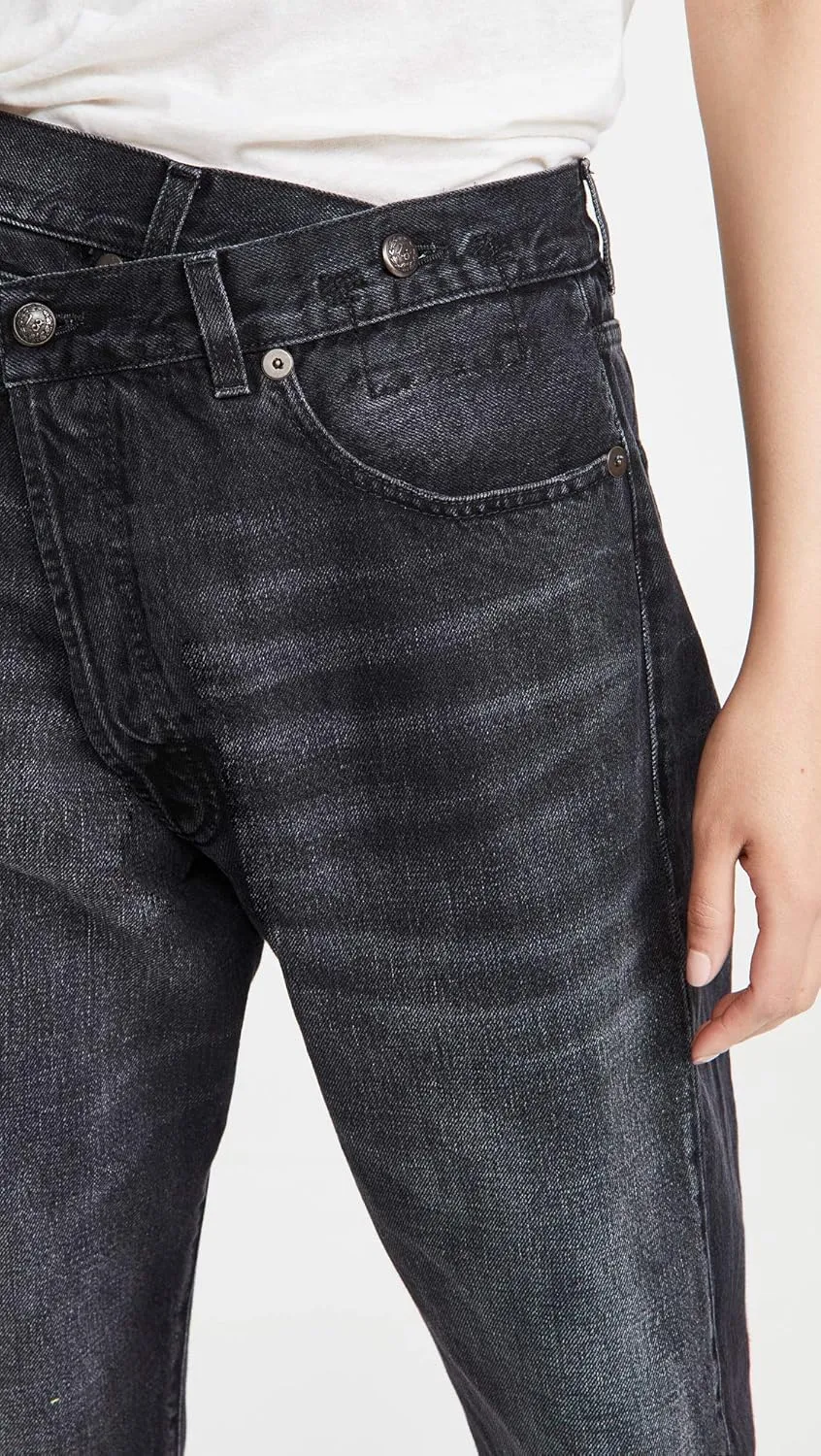 R13 Women's Cross Over Jeans