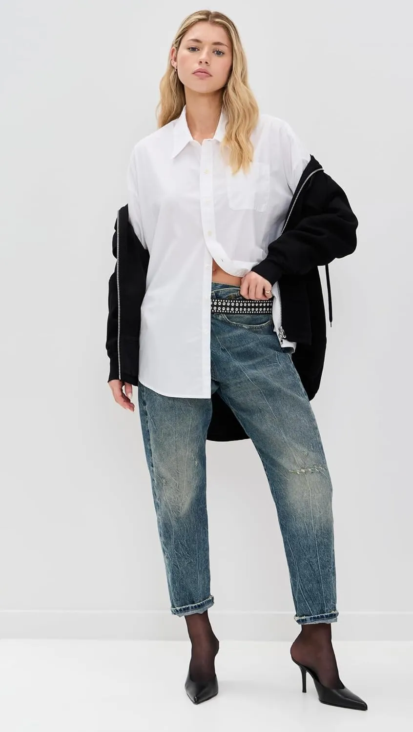 R13 Women's Cross Over Jeans