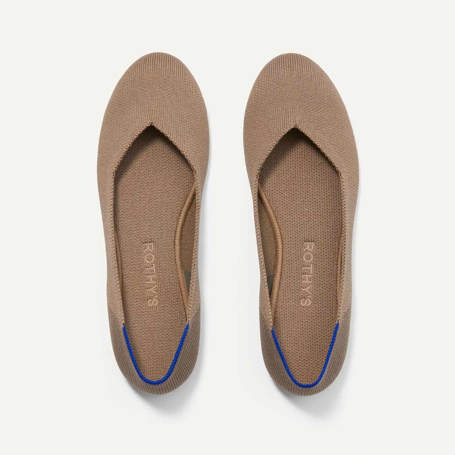 Rothy's The Flat Women's Slip-On Shoes, Classic Flats, Made from Recycled Plastic Bottles & Machine Washable