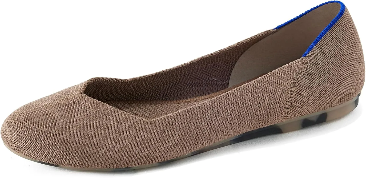 Rothy's The Flat Women's Slip-On Shoes, Classic Flats, Made from Recycled Plastic Bottles & Machine Washable