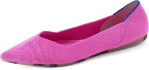 Rothy's The Point Women's Slip-On Shoes, Machine Washable, Pointed-Toe Flats, Made from Recycled Plastic Bottles