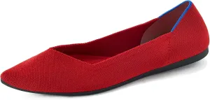 Rothy's The Point Women's Slip-On Shoes, Machine Washable, Pointed-Toe Flats, Made from Recycled Plastic Bottles