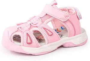 seannel Kids Athletic Sandals Boys and Girls Outdoor Hiking Sports Closed-Toe Sandal Pool Beach Shoes Summer Water shoes