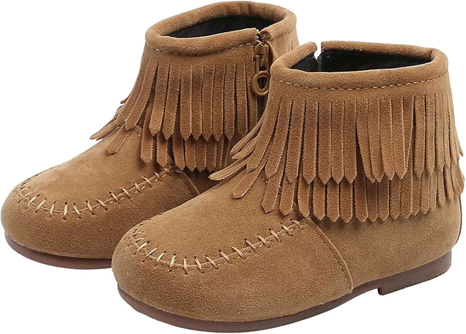 Snow Boots for Baby Girls Kids Infant Winter Girls's Boots Toddler Fringe Tassel Ankle 1 Year Old Walking Shoes