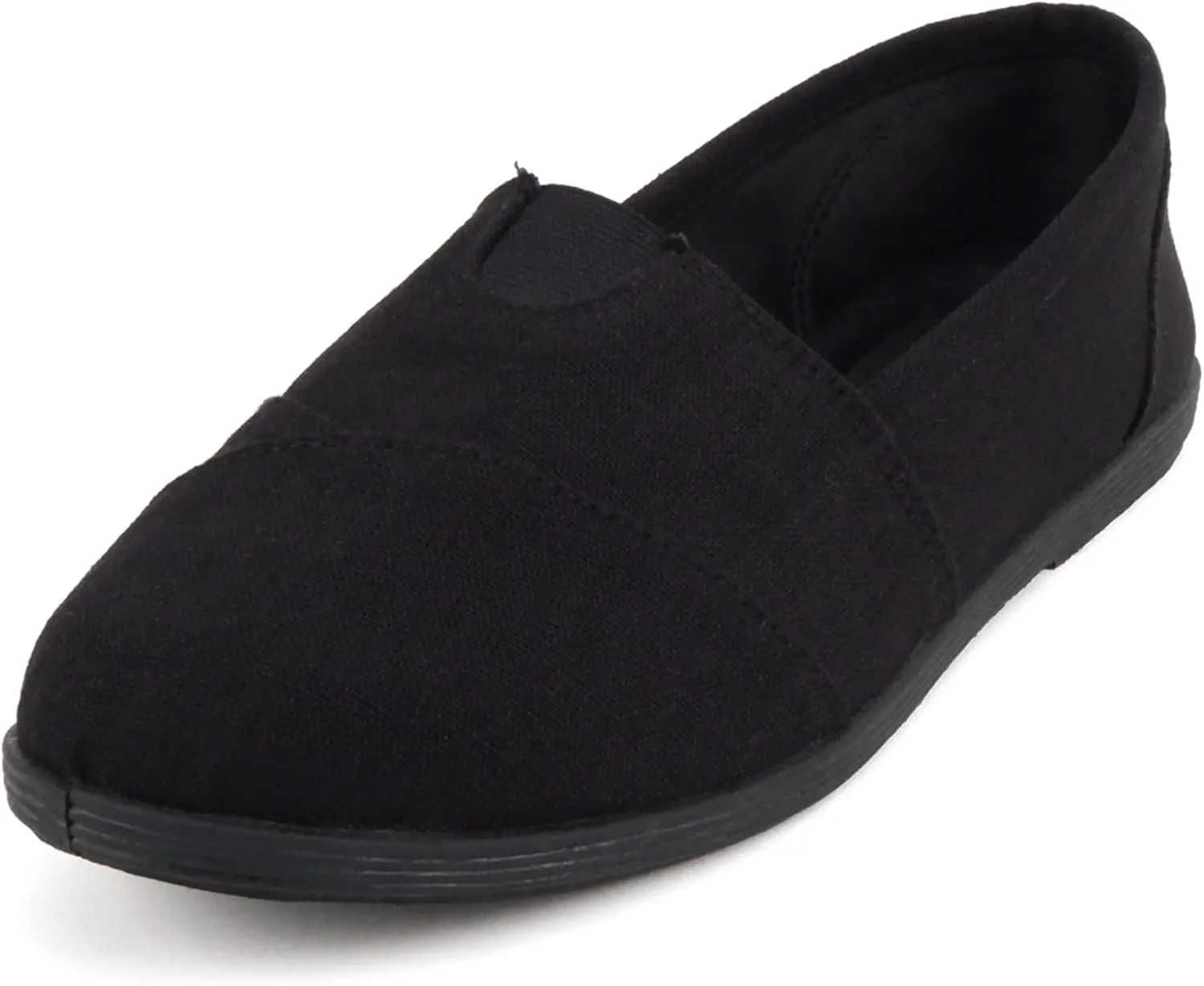 Soda Shoes Women's Obji Round Toe Casual Flat with Padded Insole