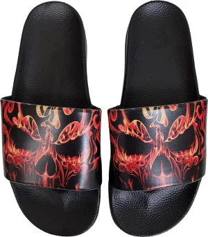 Spiral - Skull Blast - Slides - Athletic Sandals - XL